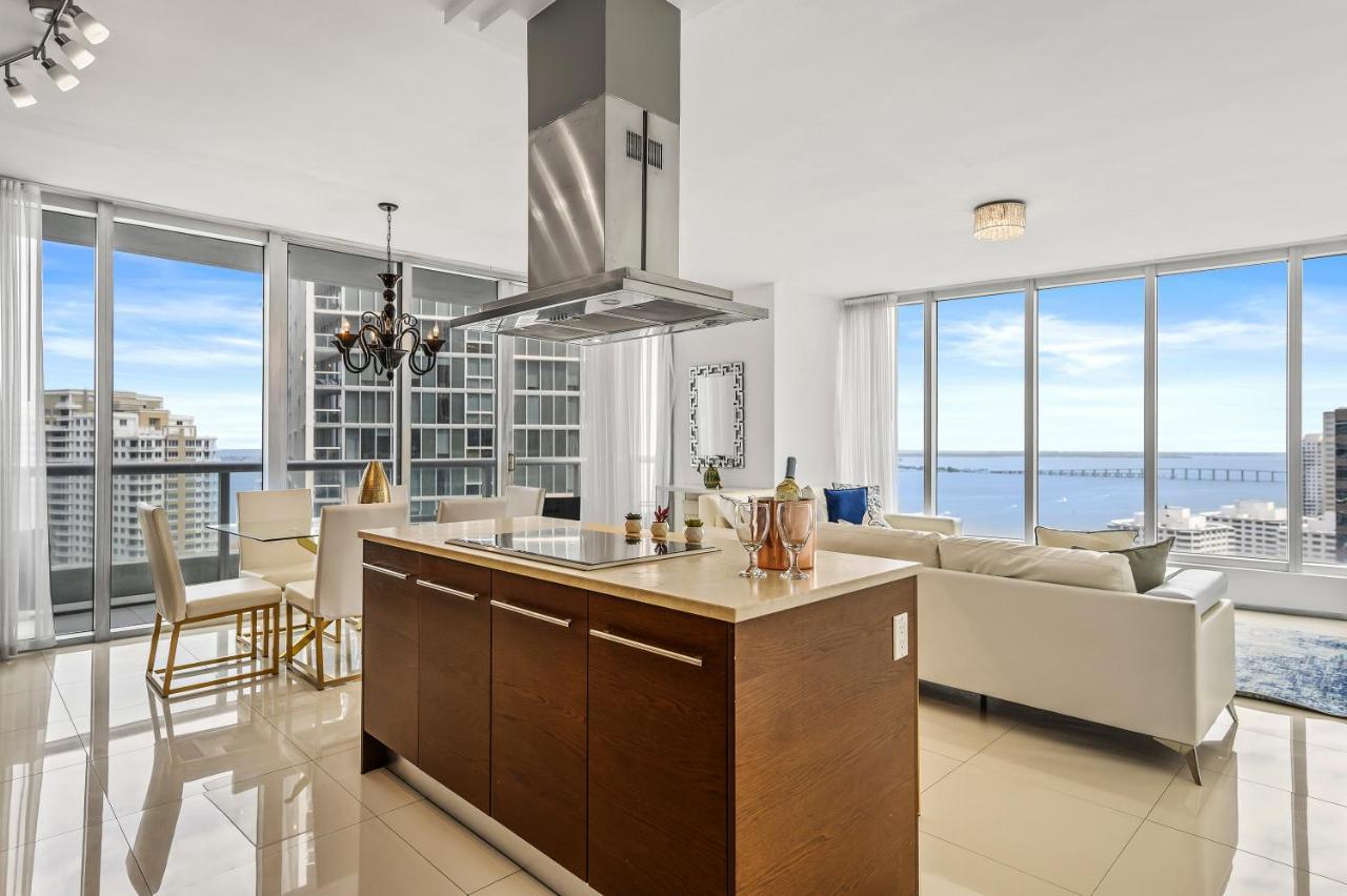 Breathtaking Ocean View Unit Icon Brickell W Villa Miami Luaran gambar